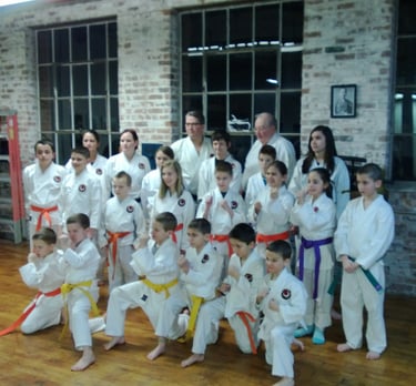 Kids Belt Testing