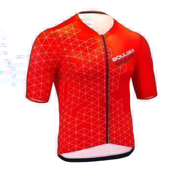 Ghost mannequin photo of cycling t-shirt