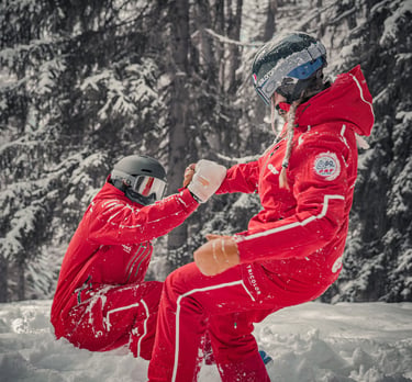 photo portrait moniteur de ski, ESF