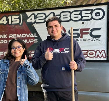 SFC Junk Removal: Residential trash cleanup in SF 94107 & Mountain View.