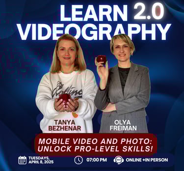 Olya Freiman Tanya Videography Course
