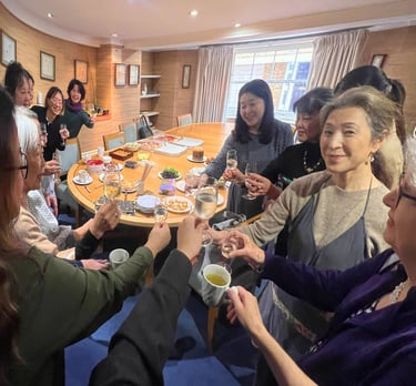 Ikebana International London Event - Christmas Bazaar at Daiwa Foundation