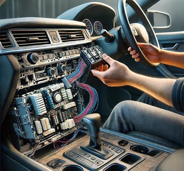 Car AC Control Module Replacement