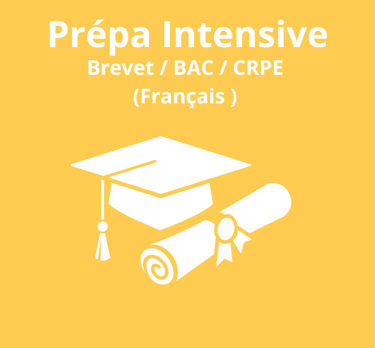 brevet bac crpe  français EAF BAC soutien scolaire difficulté enseignant cours particuliers  aide 