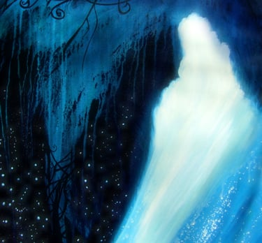 Inner and Outer Space, fine art, stef sharky schultz, stef Schultz