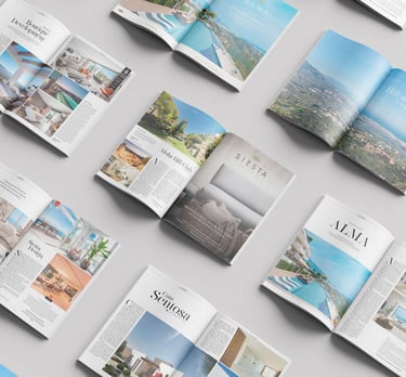 Multiple article spreads 