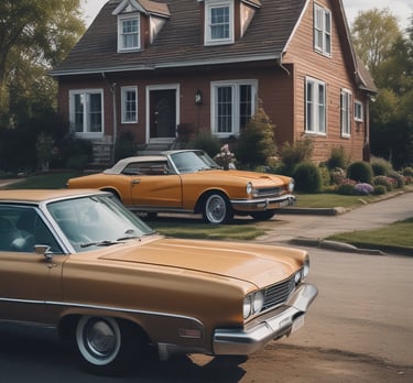 blue and white striped round textile