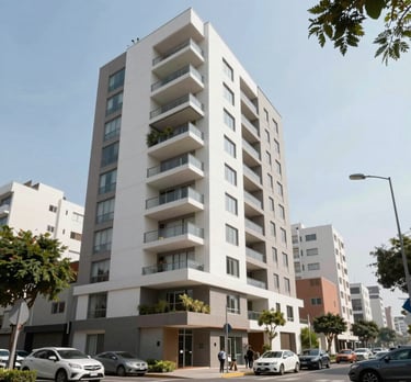Cozy house with a small garden and bright windows in a quiet Lima neighborhood.