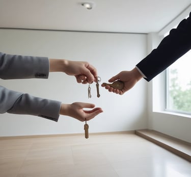 Interior of a bright prefabricated house with modern kitchen and open living area in Barcelona style.