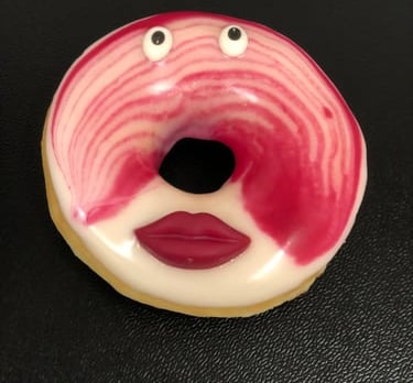 Red Face Donut, International Food Projects Truvanta One, Donut Kucki’s Back World