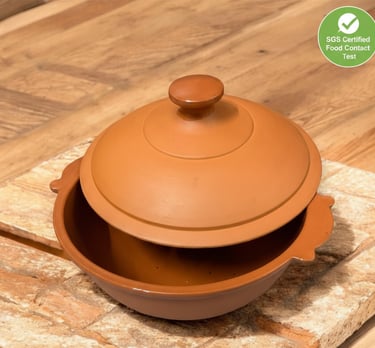 clay made terracotta rice bowls for serving foods suitable for hotels restaurentsuse