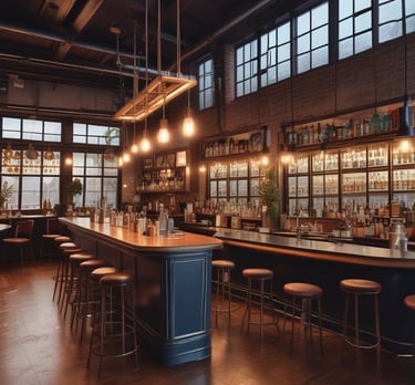 A stack of absorbent cleaning cloths and mop heads ready for use in a commercial setting.