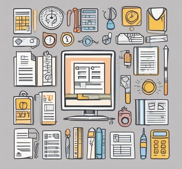 Screenshot showing the academics module interface with student attendance and gradebook features.