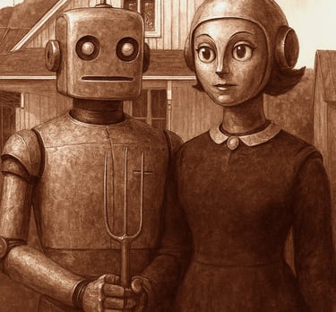 Mister Robot and Missus Robot image
