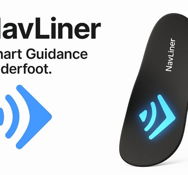 NavLiner smart guidance footwear