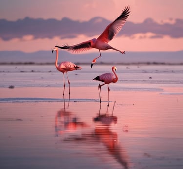 Young diverse group learning Italian outdoors near the sea at Margherita di Savoia