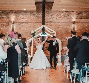 Intimate wedding couple moment in Yorkshire – wedding photography by The Wedding Edit