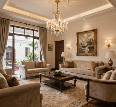 Cozy house with garden and traditional architecture in a quiet Lima neighborhood.