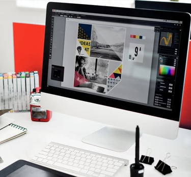 photo de service graphiste plume tours