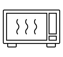 mikrovalna pećnica u kuhinji