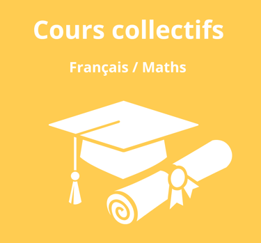 accompagne en ligne cours collectifs frnçais ief aide aux devoirs cours maths