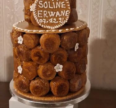 Pièce montée choux 