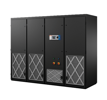 Black Computer Room Air Conditioning Unit with digital controller