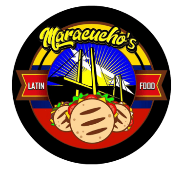 logo maracuhos latin food