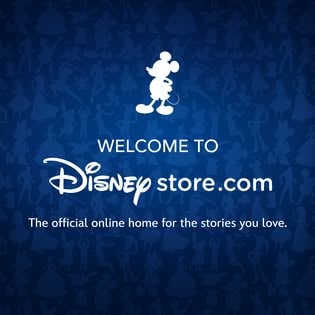 a disney storefront page with the disney store logo