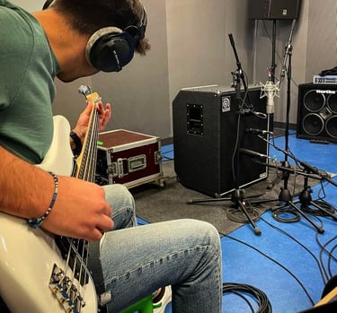 enregistrement de l'ep de watchers a la basse