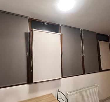 Rolete textile simple si rolete zi-noapte pe comanda Sev Home