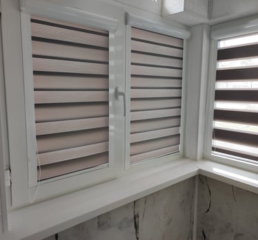 Rolete textile simple si rolete zi-noapte pe comanda Sev Home