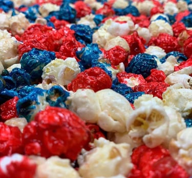 candied popcorn