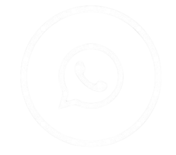 A white WhatsApp icon 