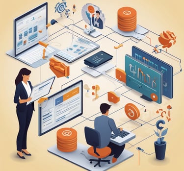 Automate tasks once handled by a team using custom AI workflows and intelligent agents