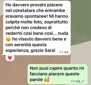 feedback sull'esperienza soglie