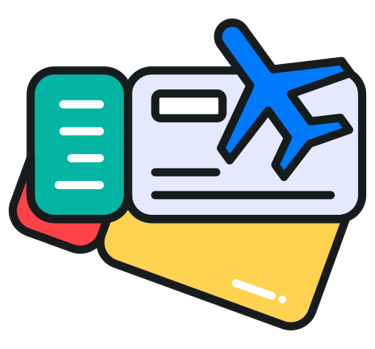 American Airlines, Delta Airlines, Eva Airlines, Air France Airlines, Alaska Airlines, JSX Flights, 