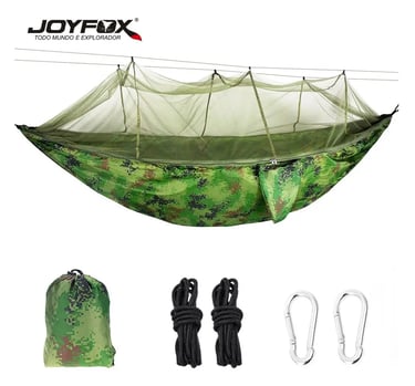 Rede de Dormir Joyfox com Mosquiteiro Camuflada 