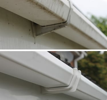 Gutter cleaning in Land O' Lakes, FL by Pasco County Pressure Washing