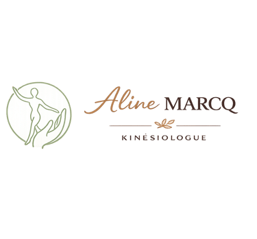 Illustration qui représente mon logo Aline Marcq kinesiologue