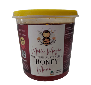 marri raw Western Australian honey 500g tub