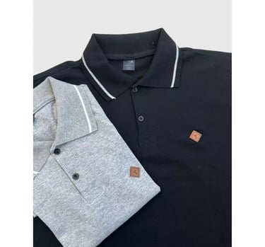 Kit 2 camisas Polo