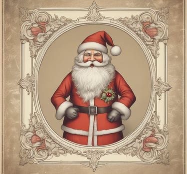 Santa Claus Christmas card