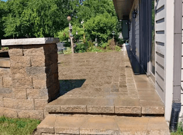 masonry patio design in gresham, oregon
