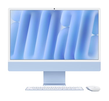blue imac