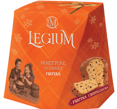 Panettone de frutas cristalizadas