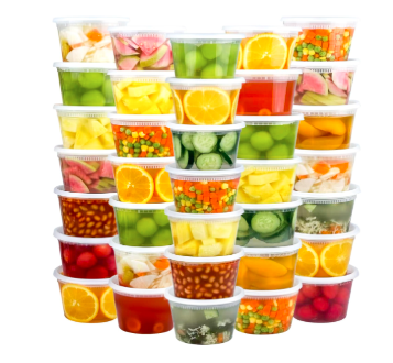 These airtight containers are great for storing leftovers and keeping food fresh. 