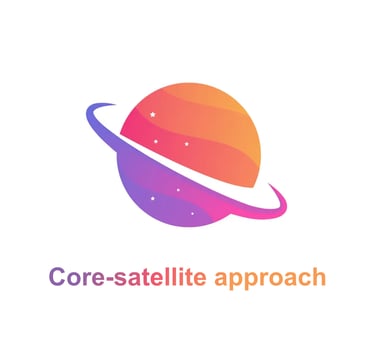 core-satellite approach