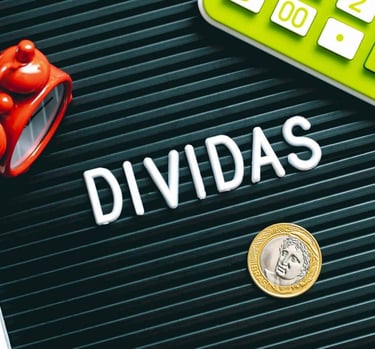 imagem ilustrativa da palavra divida