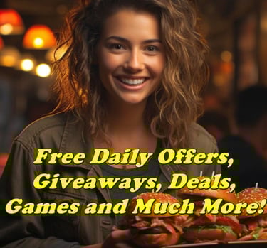 Free Daily Offers, Giveaways, Deals, Games and Much More!